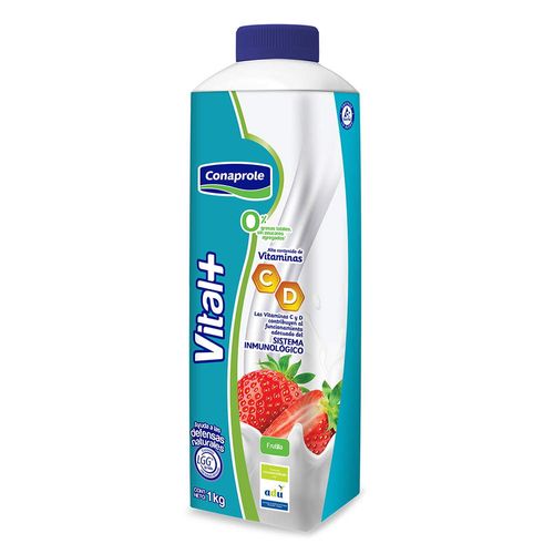 Yogur VITAL + Inmunidad frutilla light 1 kg