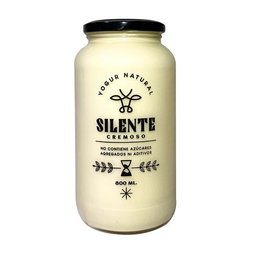 Yogur Natural SILENTE 800 cc