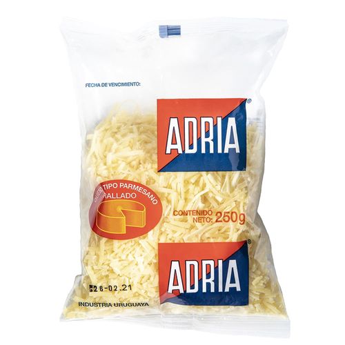 Queso rallado grueso Adria 250 g