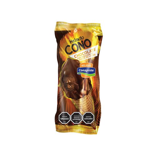 Helado cono chocolate y dulce de leche CONAPROLE 71 cc