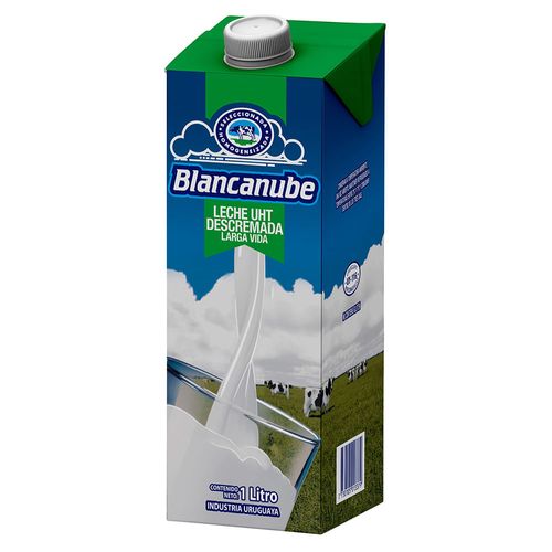 Leche descremada BLANCANUBE larga vida 1 L