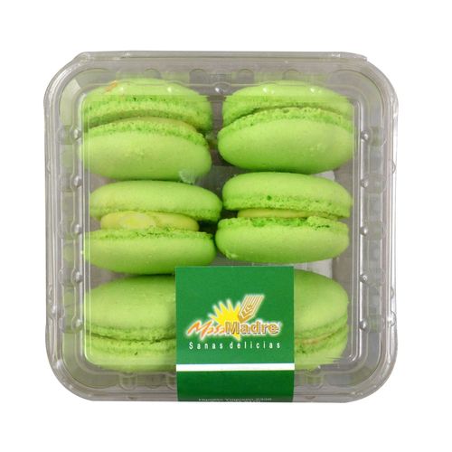 Macarrones de pistacho x 6 unidades.