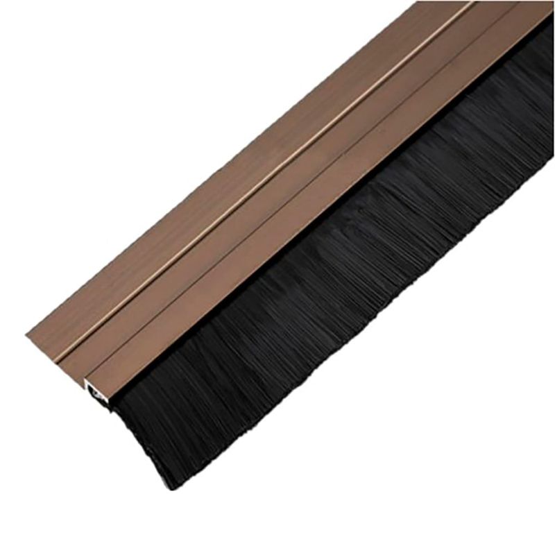 Zocalo-puerta-con-cepillo-aluminio-Marron-Bronce-80-cm-0