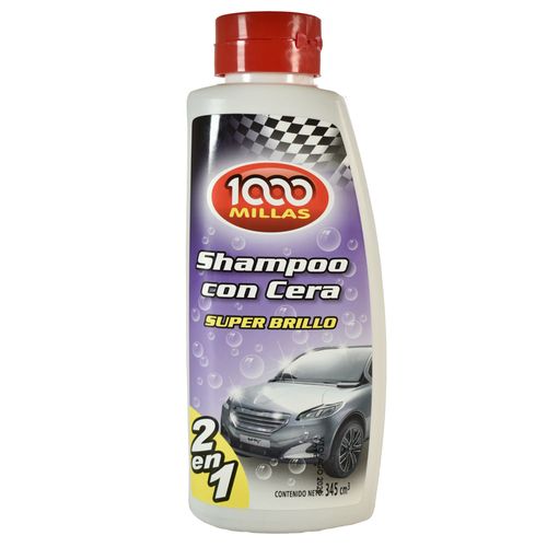 1000 MILLAS Shampoo para autos 345 cc