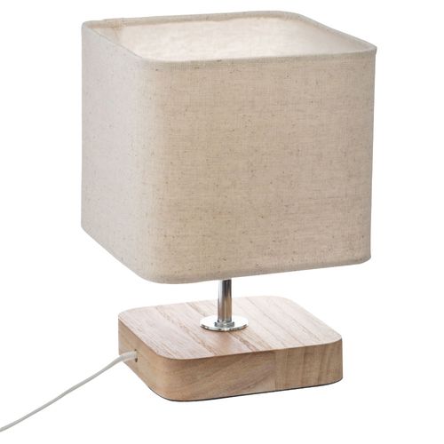 Lámpara para mesa natural 14x21 cm