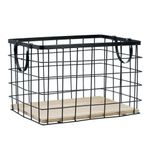Cesta-de-alambre-de-hierro-36x26x24-cm-negro-0