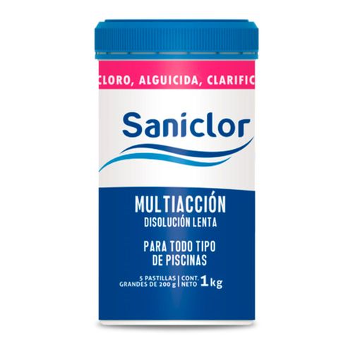 Cloro SANICLOR multiacción tubo 1 kg
