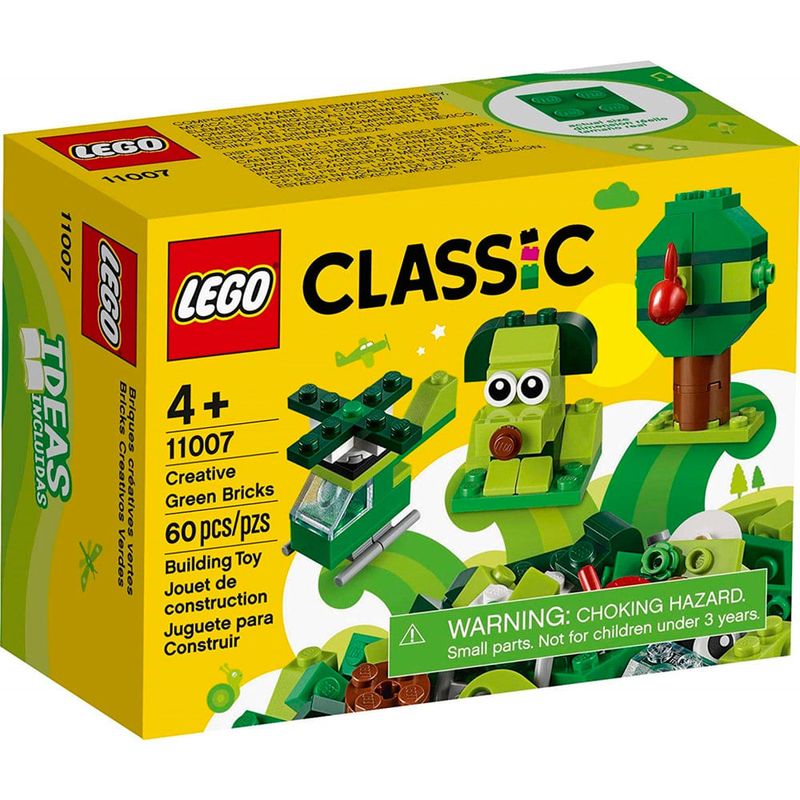 LEGO-Bricks-creativos-verdes-60-piezas-0