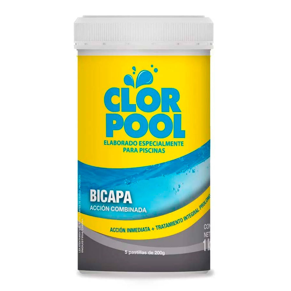 Cloro CLOR POOL pastilla bicapa - Devoto Hnos. S.A.