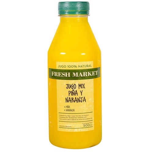 Jugo mix naranja y piña 500 ml