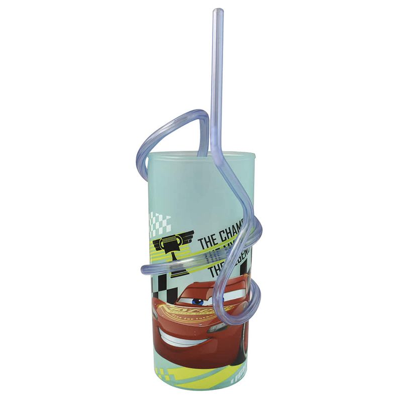 Vaso-plastico-320-ml-arco-iris-Cars-race-0