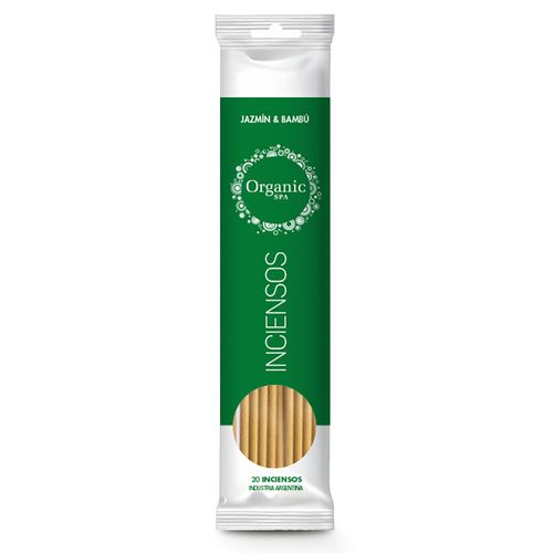 Inciensos Organic x 20 un. w13jb jazmín & bambú