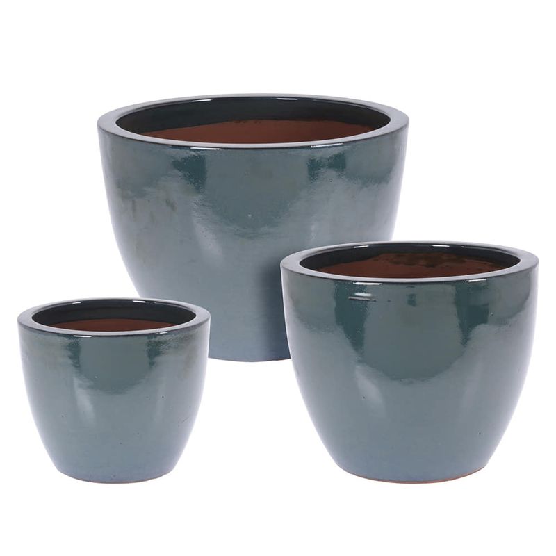 Set-de-macetas-esmaltada-3-piezas-azul-0