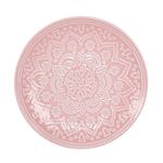 Plato-postre-20-cm-ceramica-decorado-rosa-mandala-0