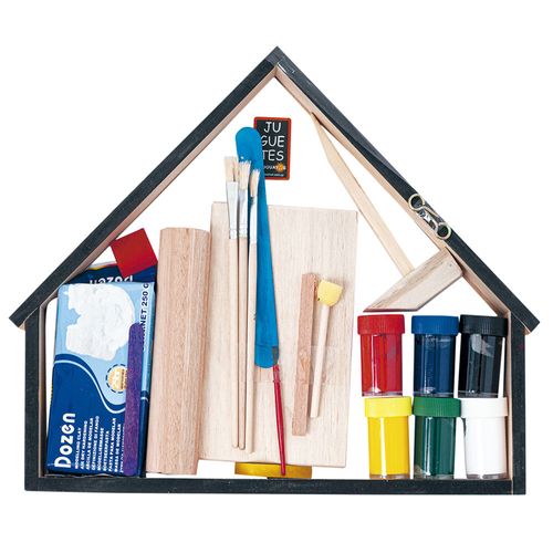 Set cerámica sin horno casita