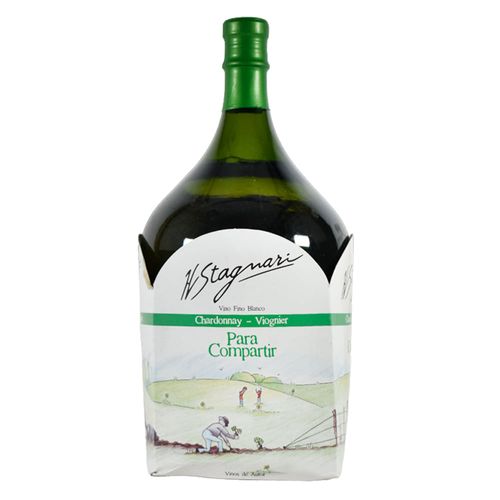 Vino Blanco Chardonnay H. Stagnari 2 L