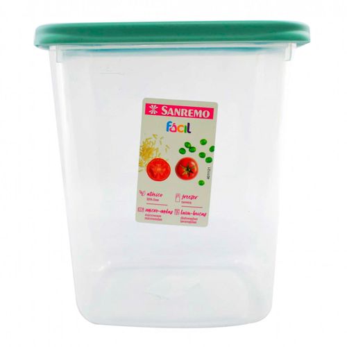 Contenedor hermético cuadrado 1,7 L