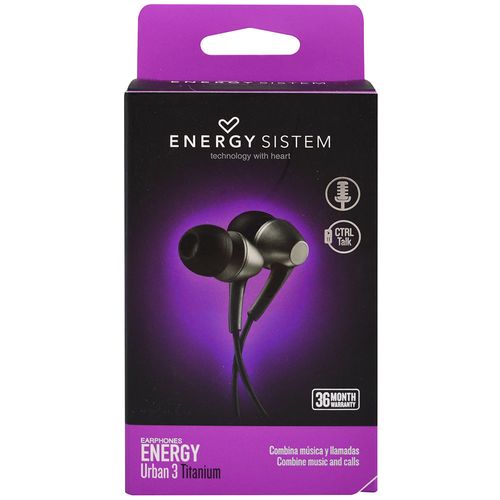 Auricular ENERGY SISTEM Urban 3 Titanium