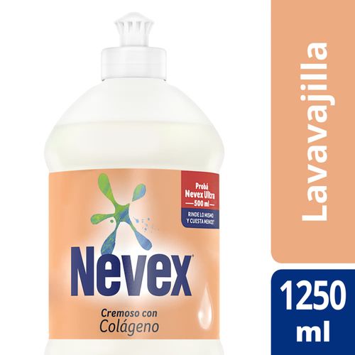 Detergente cremoso NEVEX colágeno 1.25 L