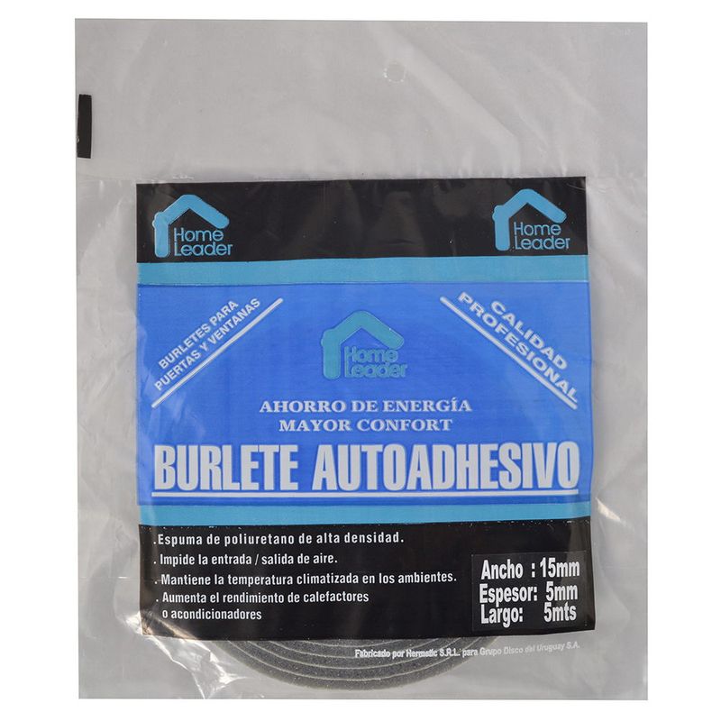 Burlete-HOME-LEADER-15x5mm-5m-gris-0
