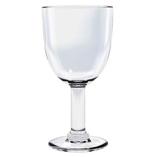 Copa de acrílico 517 ml rustica transparente