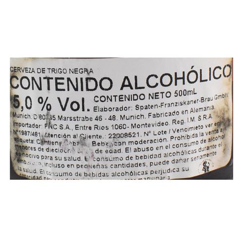 Cerveza FRANZISKANER Weizen Dunkel 500 ml