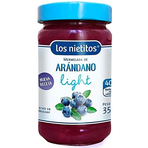 Mermelada light LOS NIETITOS arándanos 350 g