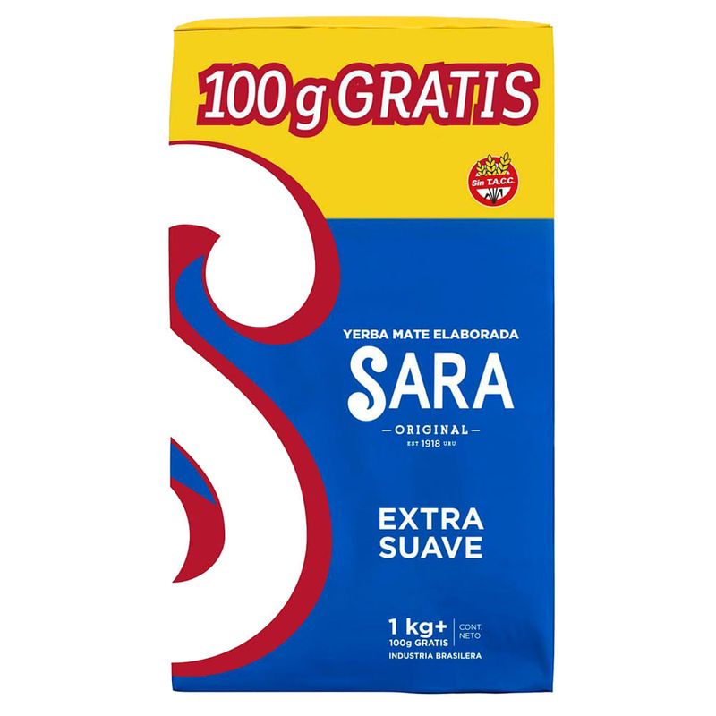 Yerba-SARA-suave-1-kg---100-g-de-regalo-1