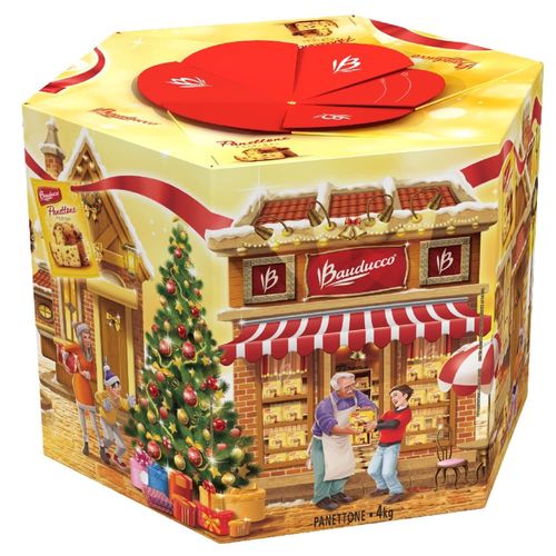 Panettone frutas BAUDUCCO 4 kg