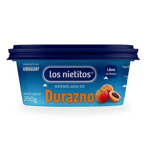 Mermelada durazno LOS NIETITOS 250 g