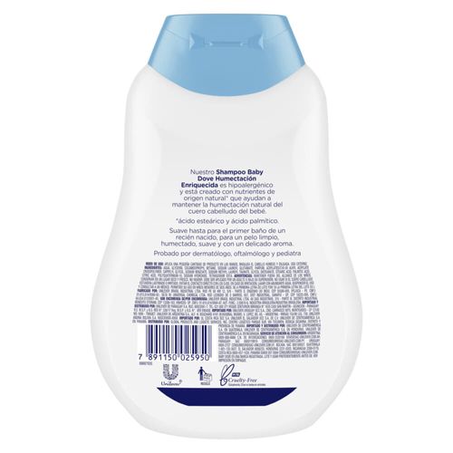 Shampoo Dove Baby Hidratación Enriquecida 400 ml