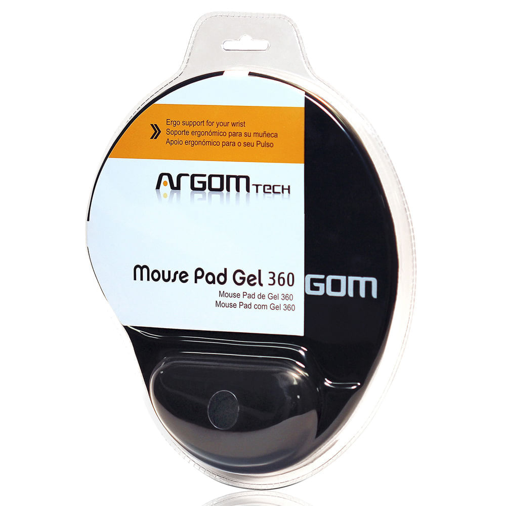 Mouse pad con gel ARGOM Mod. AC1222 360 Devoto Hnos. S.A.