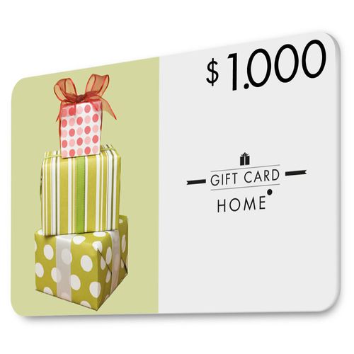 GIFT CARD valor $ 1.000 - Tarjeta Física