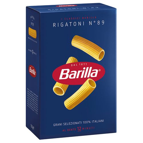 Fideos BARILLA rigatoni 500 g