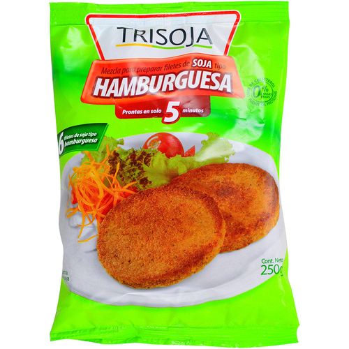 Mezcla para hamburguesas de soja TRISOJA 250 g