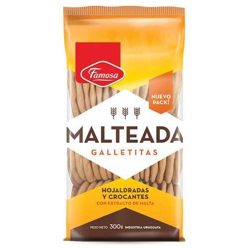 Galleta FAMOSA malteada 300 g