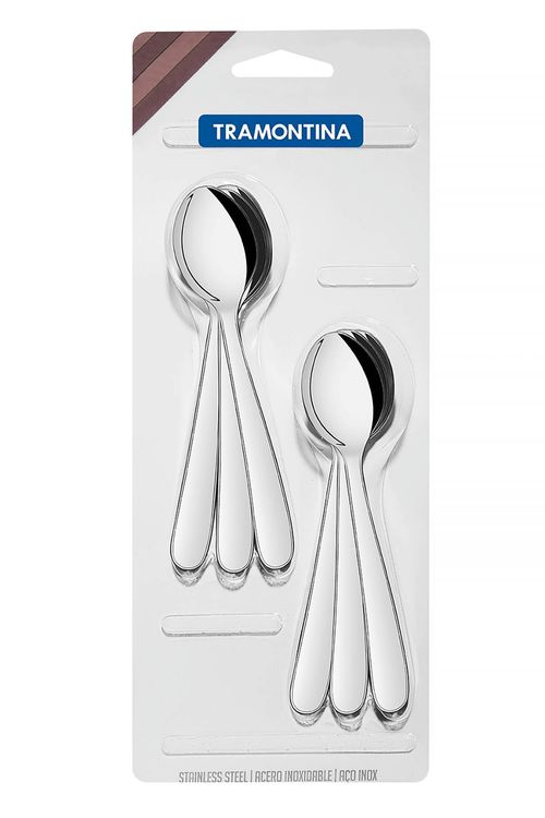 Set x 6 cucharitas de cafe maresias TRAMONTINA