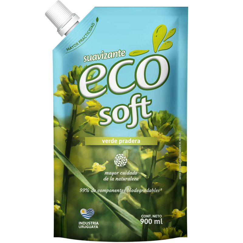 Suavizante-SOFT-Verde-Pradera-Eco-doy-pack-900-ml-0