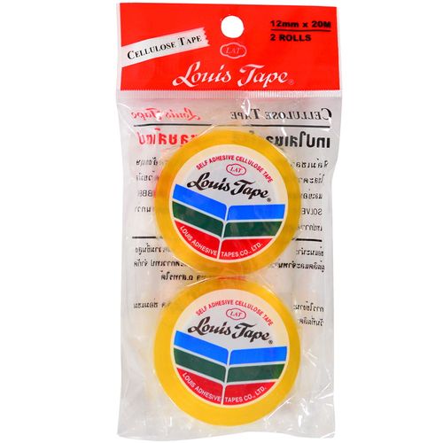 Cinta adhesiva LOUIS TAPE 12mmx20 bolsax2
