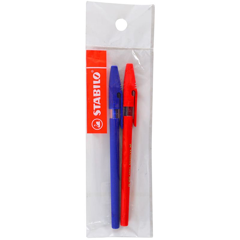 Boligrafo-STABILO-Liner-2un-azul-rojo-0