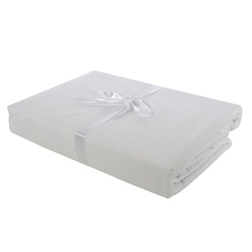 Juego de sábanas 2 plazas en microfibra Blanco