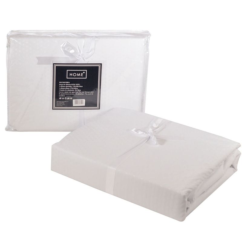 Juego-de-sabanas-HOME-king-size-en-microfibra-Blanco-0