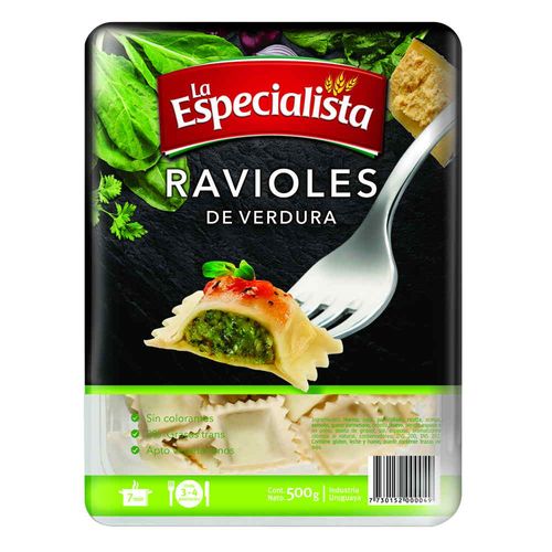 Ravioles Verdura LA ESPECIALISTA500 g