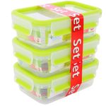 Set-x3-contenedores-verde-clip---close-055L-0