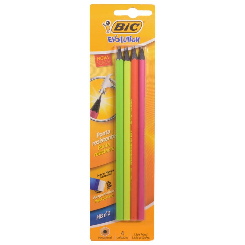 Lapiz-BIC-evolution-neon--4-un-Lapiz-BIC-evolution-neon-4-un-0