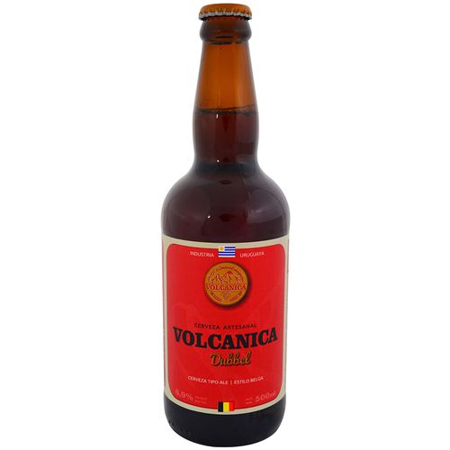 Cerveza VOLCANICA Dubbel 500 ml