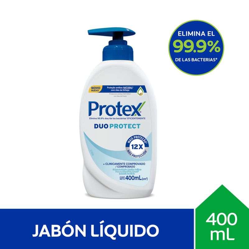 Jabon-liquido-manos-PROTEX-Duo-Proyect-Pump-400-ml-0