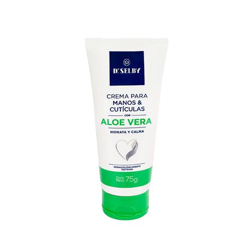 Crema para manos con aloe vera DR. SELBY 75ml