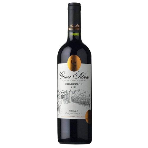 Merlot CASA SILVA Colección Tinto 750 cc