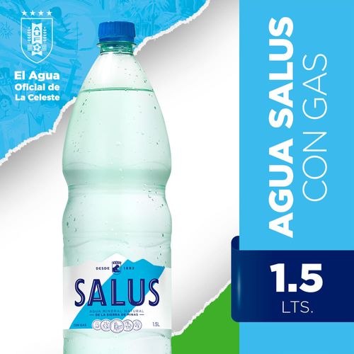 Agua SALUS con gas 1.5 L